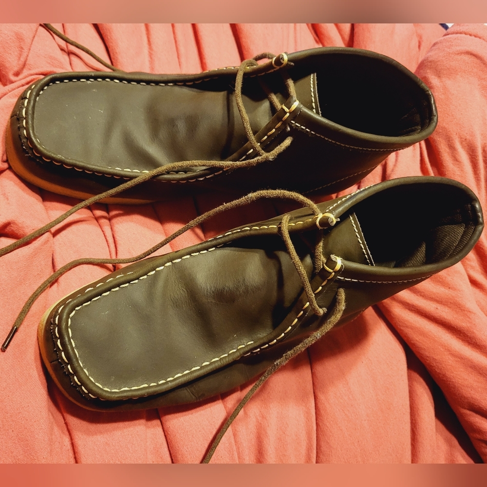 Moccasin inspired  Chukka Boots